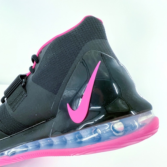 Nike Air Force Max "Pink Blast" Basketball Shoe - Picture 5 of 8